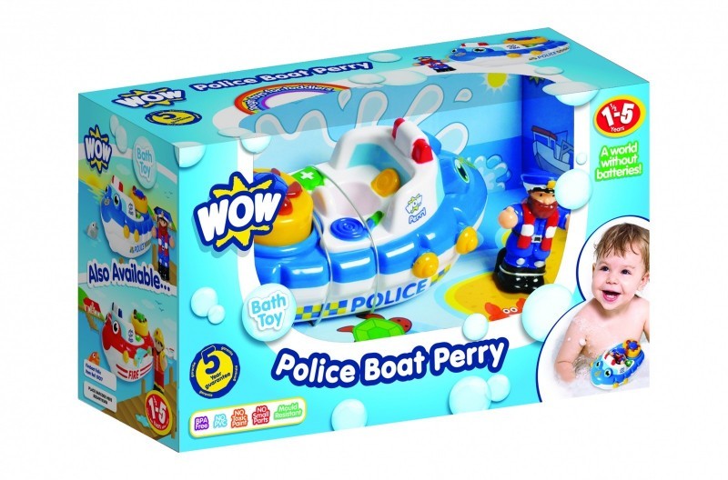 WOW Toys Toys Łódź policyjna Perry 10347