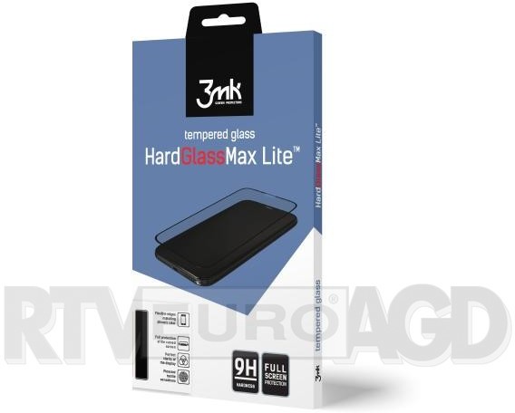 3MK HardGlass MAX Lite SAMSUNG GALAXY A50 BLACK HARDGLASS LITE