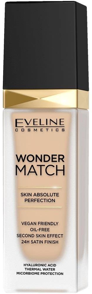 Eveline Cosmetics Cosmetics Wonder Match Foundation 10 Light Vanilla 30ml 93591-uniw