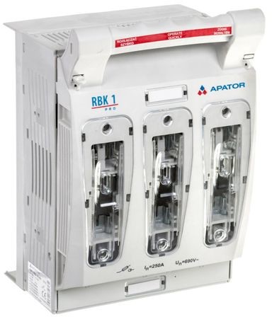 Apator Rozłącznik izolacyjny bezpiecznikowy 250A RBK 1 pro-SD-V 60 /zacisk V-klema 50-240mm2/ 63-811750-101