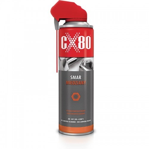 CX80 Smar miedziany 500ml duo-spray 232