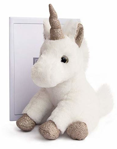 Histoire d'ours Histoire d'Ours Pluszowy jednorożec, złoty, 23 cm