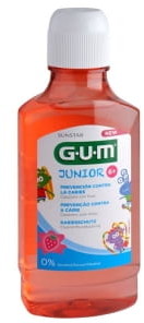 GUM Junior płyn do płukania jamy ustnej TRUSKAWKA 300ml 3022