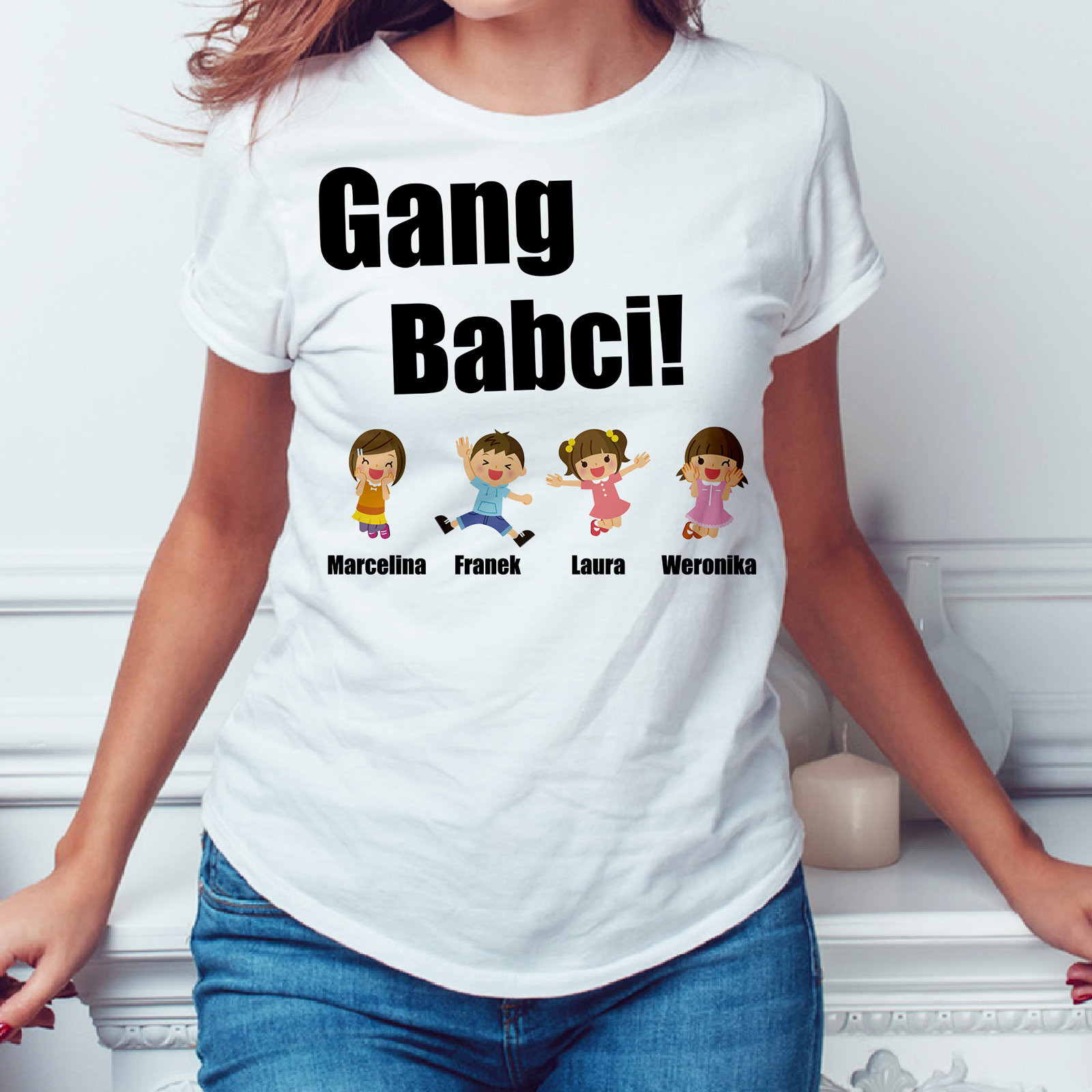 Poczpol Gang babci - koszulka damska 42776-G