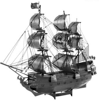 Fascinations Metalowy model do składania Metal Earth ICONX Okręt Czarna Perła Black Pearl icx016b
