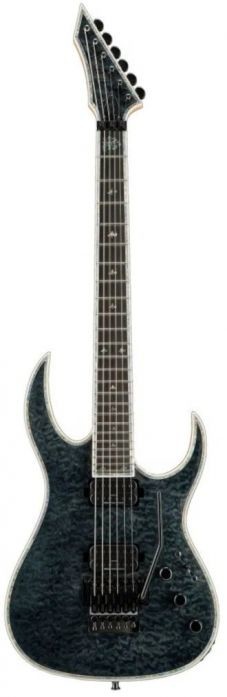 BC Rich Shredzilla Prophecy Exotic Archtop Floyd Rose Quilted Maple Top Trans Black gitara elektryczna