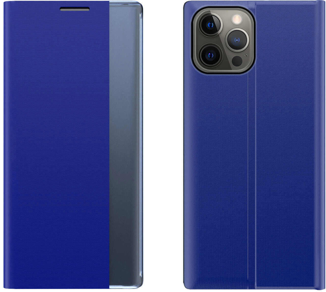 Hurtel Smart Cover Sleep Case pokrowiec etui z klapką typu iPhone 13 Pro niebieski