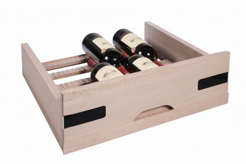 La Sommeliere MODUL20 wysuwana bukowa szuflada do przechowywania butelek wina MODUL20