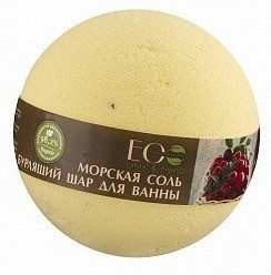 EO LABORATORIE EOLAB Musująca kula do kąpieli morska z olejem z czarnej porzeczki i z nasion z żurawiny 220g 38074-uniw