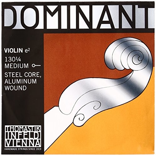 Dominant Strings thomastik dominant skrzypiec 1/4-struna E 130 aluminium owinięta 130 1/4