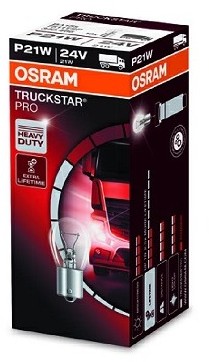 OSRAM P21W 24V 21W BA15s TRUCKSTAR PRO