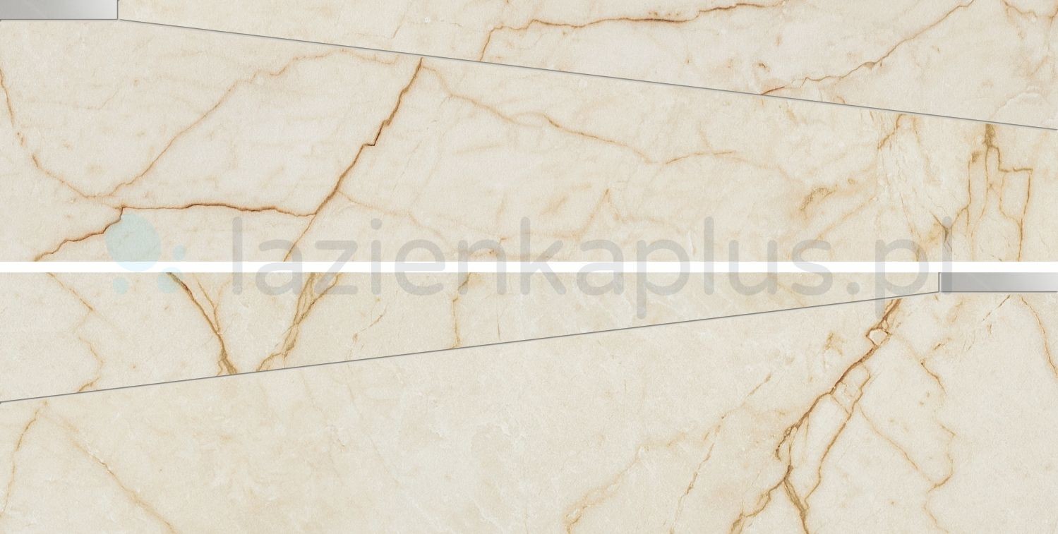 Tubądzin Silano listwa ścienno-podłogowa beżowy LP02558119801481007