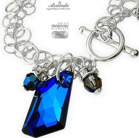 Swarovski Arande bransoletka BLUE ARTE SREBRO CERTYFIKAT 4068726512