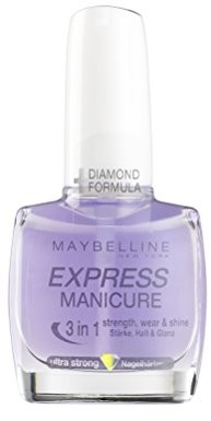 Maybelline New York Make-Up lakier do paznokci ExpressManicure francuski manicure róż/utwardzacz do paznokci, wzmocnij swoje paznokcie z naturalnym French Lookiem, 1 X 10 ml przezroczysty B19665