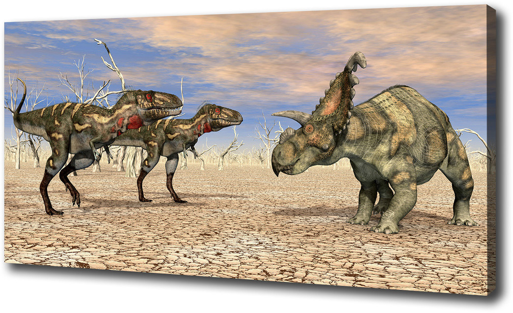 Foto obraz canvas Dinozaury