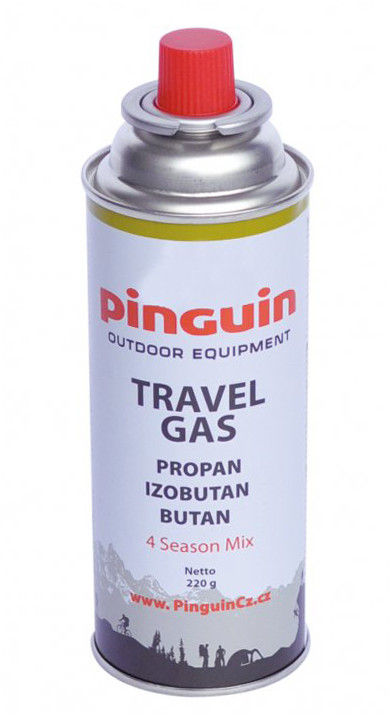 Pinguin Kartusz TRAVEL GAS 220g - ONE SIZE apm_8592638601107