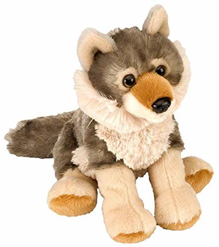 Wild Republic 10852 pluszak wilk, przytulanka miękka zabawka, prezenty dla dzieci, 20 cm 10842