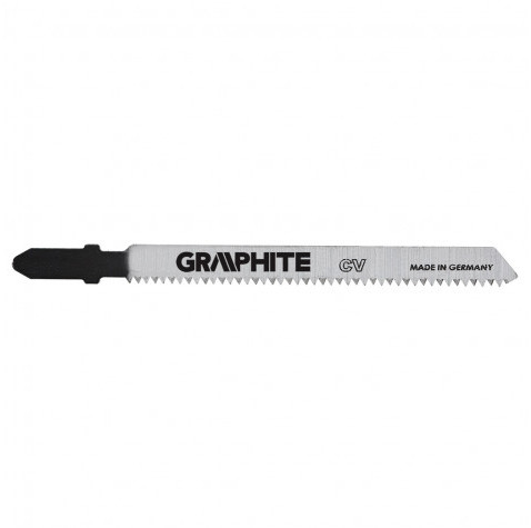 GRAPHITE Brzeszczoty do wyrzynarki, 15TPI, uchwyt typu T, kpl. 2 szt. TOP-57H770