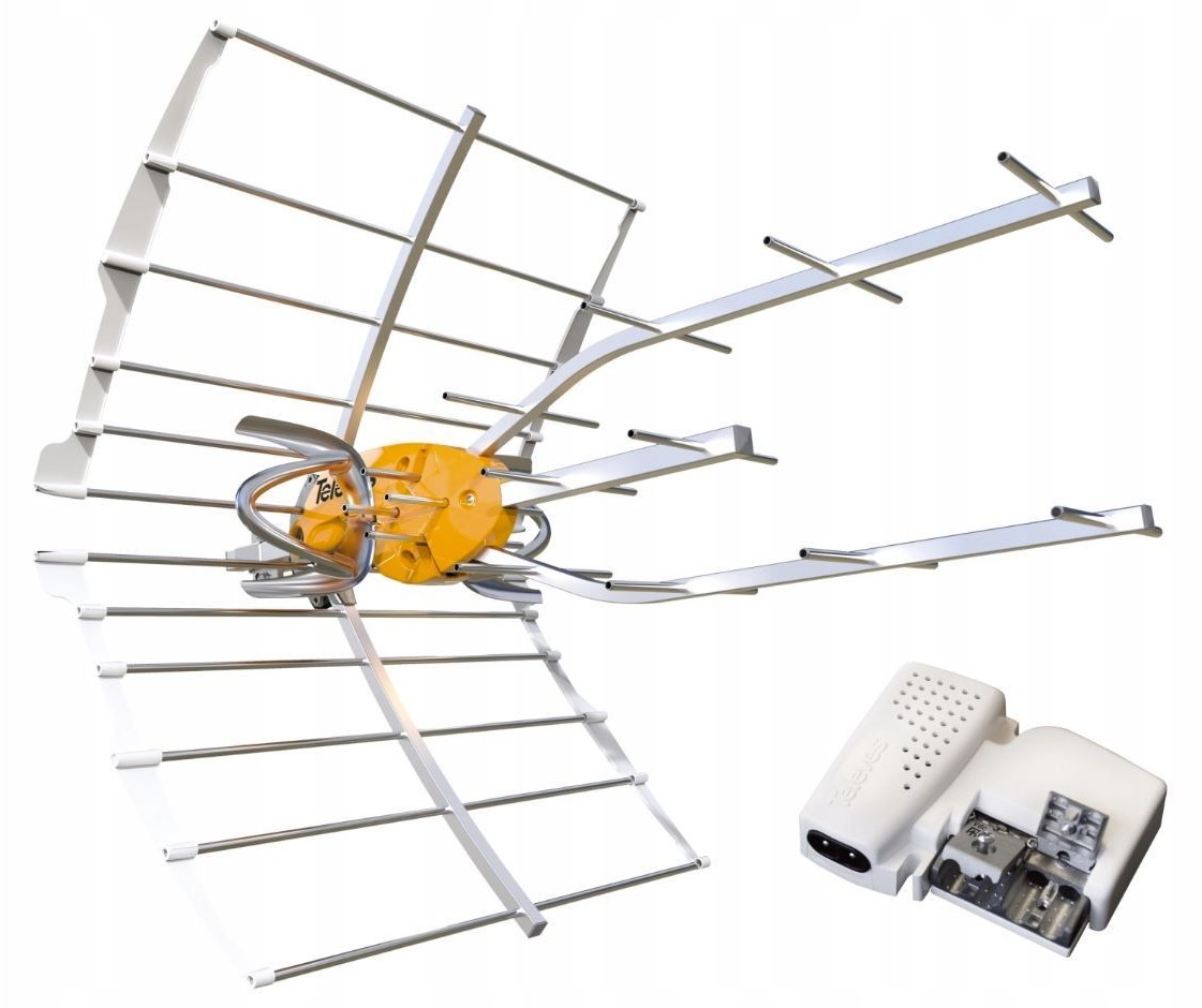 Televes Antena Ellipse + Zasilacz na 2 Tv Gratis