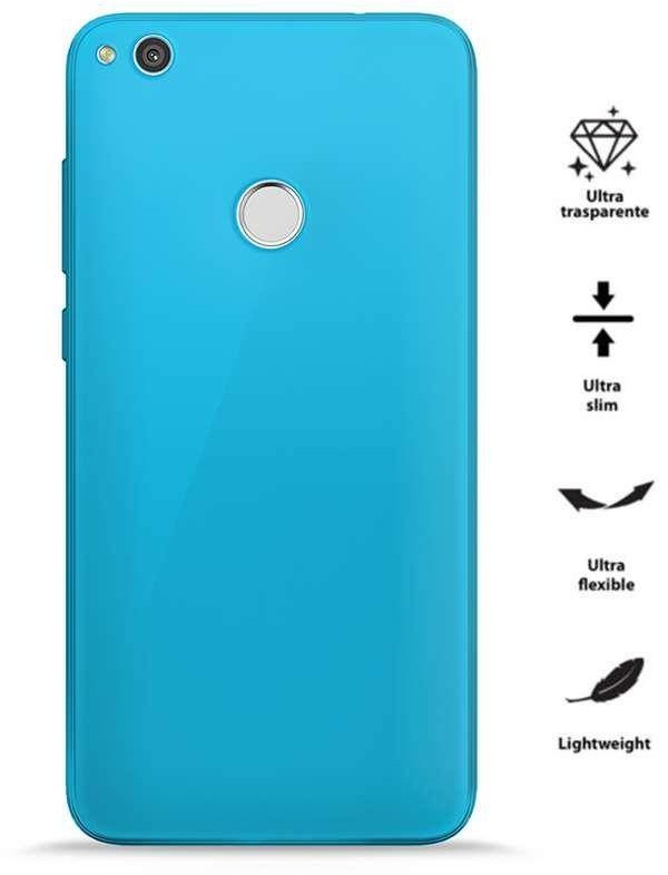 PURO 0.3 Nude - Etui Huawei P8 Lite (2017) / Honor 8 Lite (Fluo Blue) b2btrade-9529-0