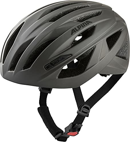 Alpina Unisex - Dorośli, PATH Kask rowerowy, coffee-grey matt, 55-59 cm