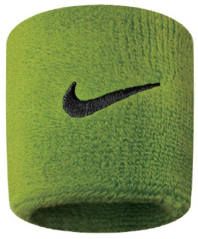 Nike 9380/4 Swoosh Wrist Bands opaska przeciwpotowa, - N.NN.04.710.OS