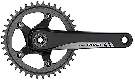 Sram zestaw korbowy rival1, unisex, rival1 GXP 175 MM w/42T X Sync, 175 MM 00.6118.368.002