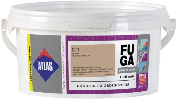 Atlas Fuga epoksydowa 020 beż 2 kg T-FU0016-AT-2020