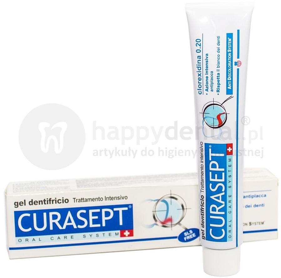 Curaprox CURASEPT ADS 720 pasta do zębów z chlorheksydyną 0.20% 75ml