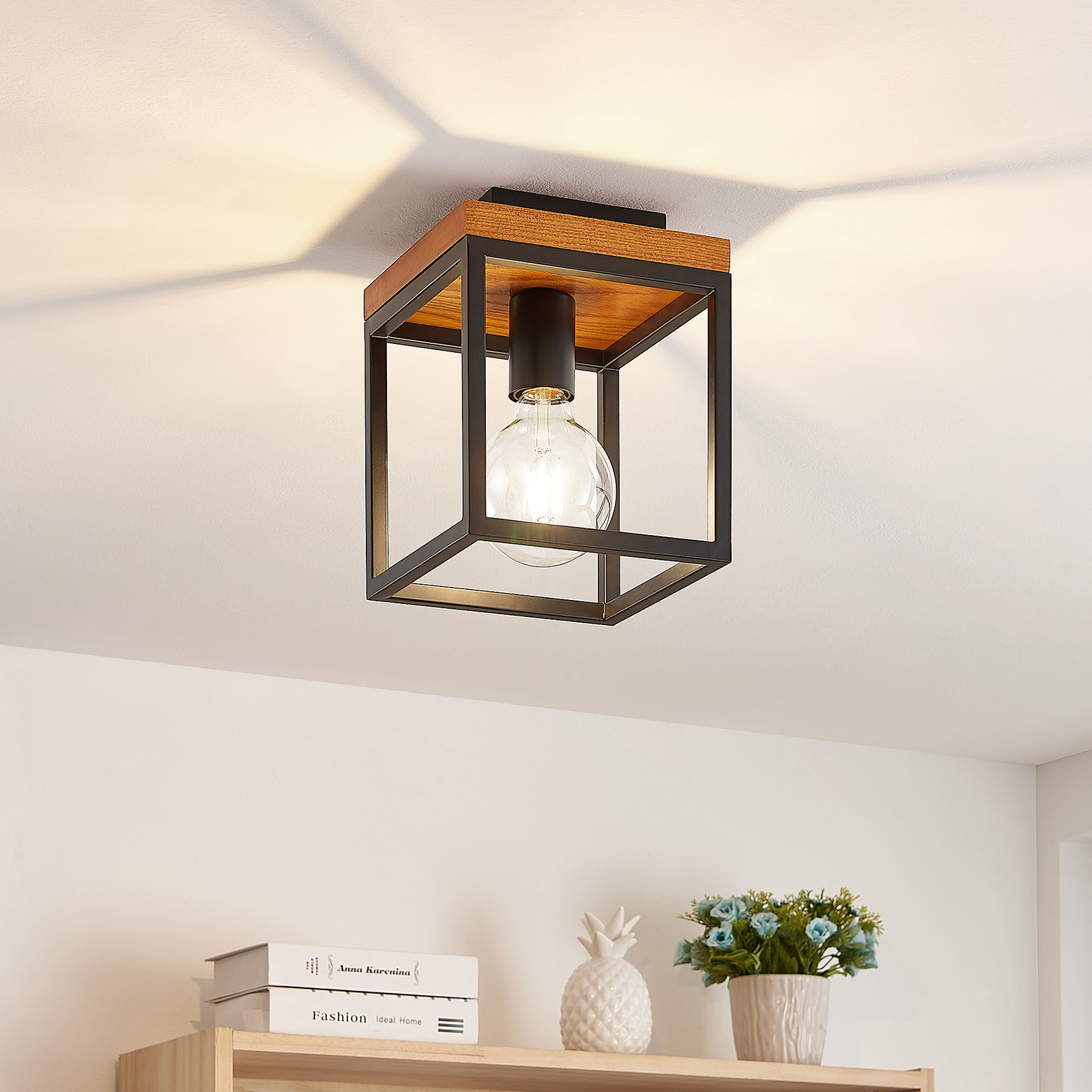 Lindby Miravi lampa sufitowa, 1-punktowa