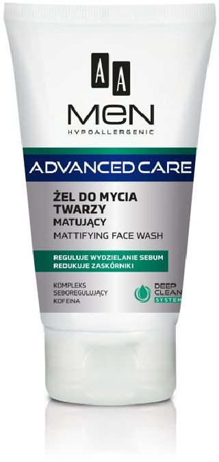 Oceanic AA Men Adventure Care żel do mycia twarzy matujący 150 ml