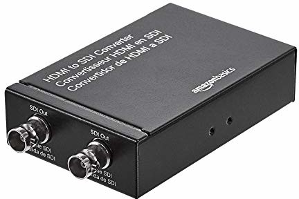 AmazonBasics AmazonBasics  konwerter HDMI-SDI (720 p / 1080 p) z zasilaniem USB-A HDMI-SDI