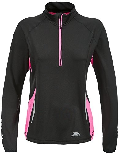 Trespass damski persin Sport Top, czarny, XXS FATOLSL10005 XXS-XXS-Black