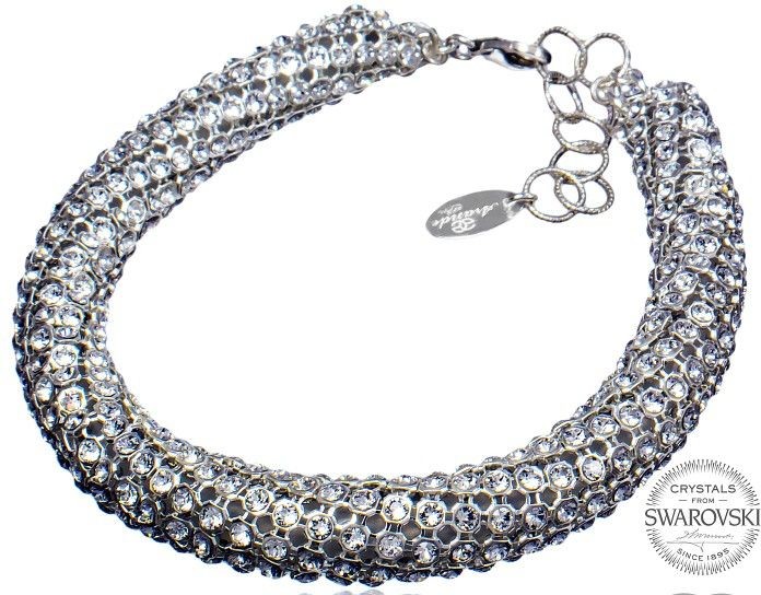 Swarovski Arande NOWA Przepiękna Bransoletka CRYSTALLIZED UNIKAT! 700225