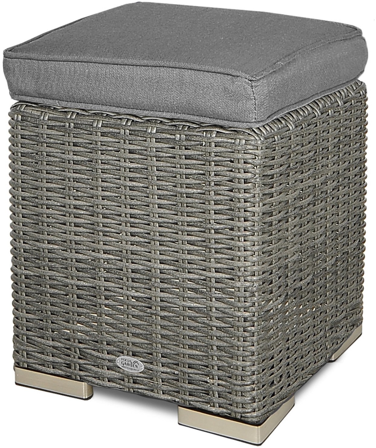 Focus Pufa Trivento dark grey 48x40x40cm