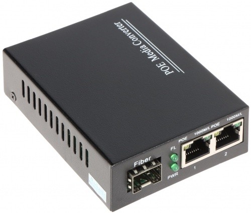 ABCVISION Switch PoE SPS-2P/1SFP 2-portowy + SFP SPS-2P/1SFP