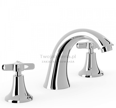 Tres Clasic bateria umywalkowa 3-otworowa retro 24210601 24210601