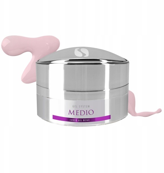 Żel cover beżowy Medio - 50ml