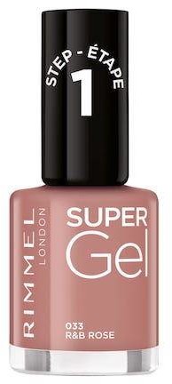 Rimmel Super Gel żelowy lakier do paznokci 033 R&B Rose 12ml 96439-uniw