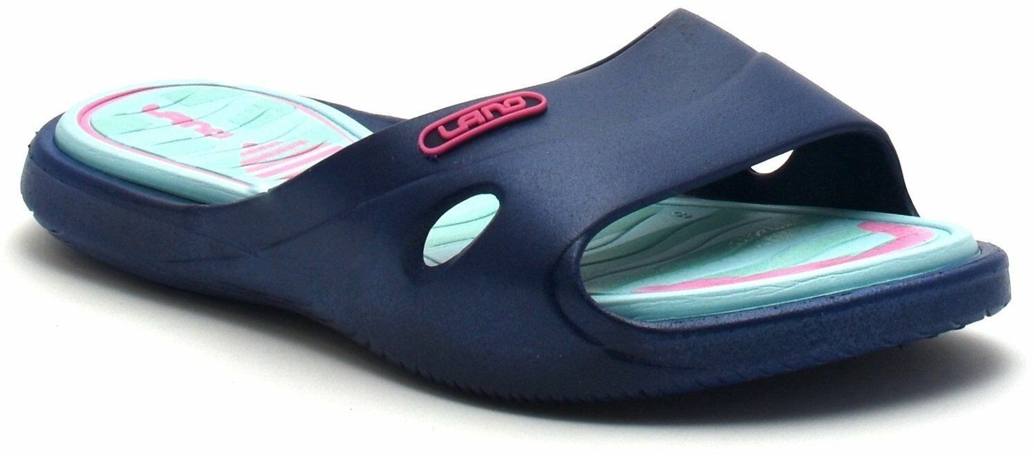 Lano Klapki dziecięce gumowe Lano Granatowe 3060 12389
