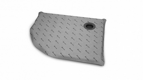 Radaway półokrągły asymetryczny 99x79 cm prawy 5EK1008R/5K01/5SK1