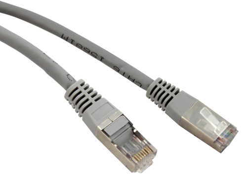 Patchcord STP kat.5e 2m szary)