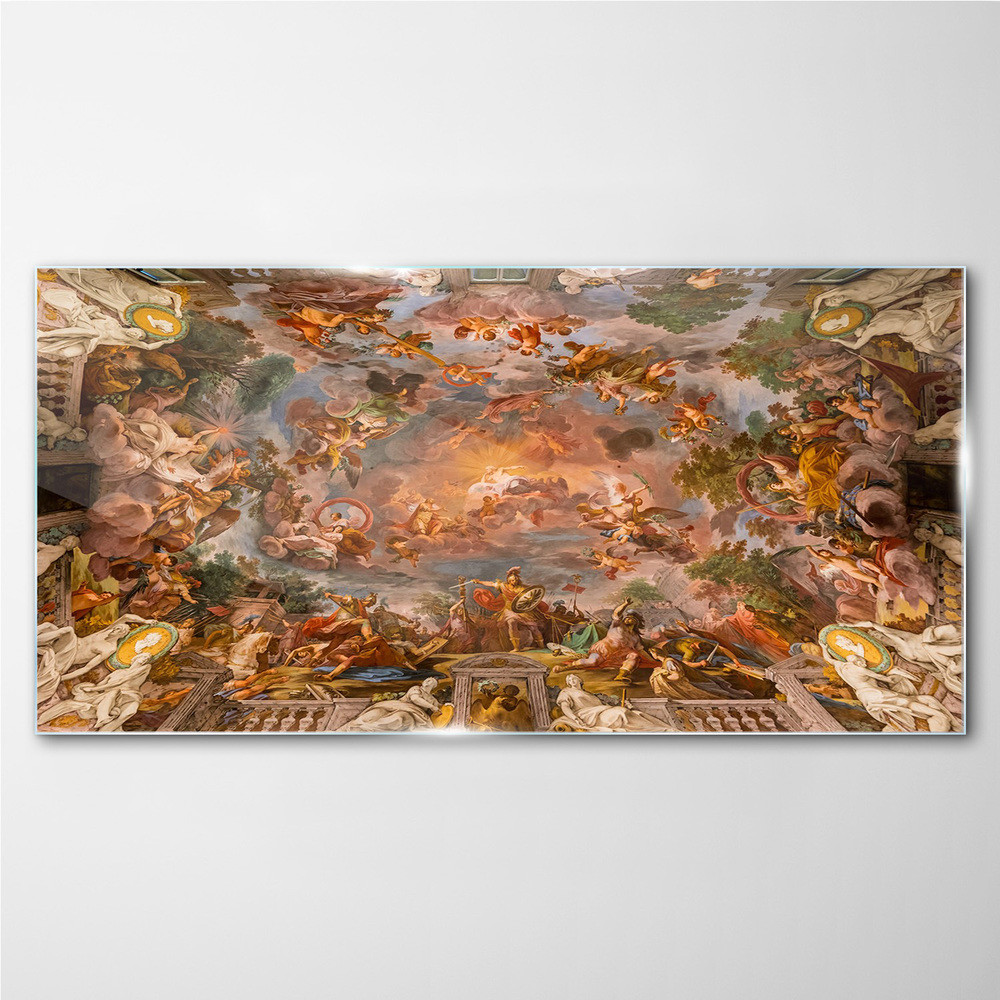 PL Coloray Obraz na Szkle historyczny barokowy 100x50cm