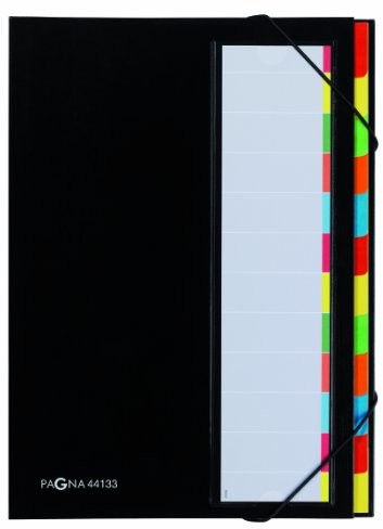 Pagna Organizer premium (teczka kolekcjonerska, 12 przegródek) czarny 44133-04