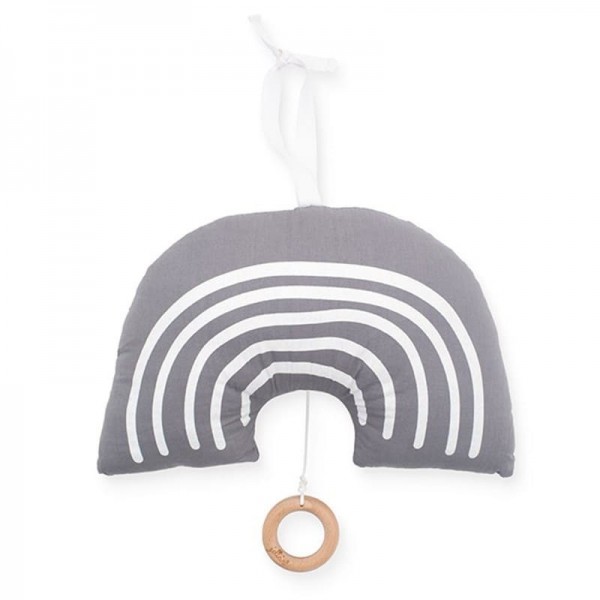 Jollein Baby & Kids Baby & Kids - Pozytywka do Usypiania Rainbow Grey