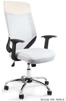 Unique Fotel biurowy MOBI PLUS biały (W-952-0)