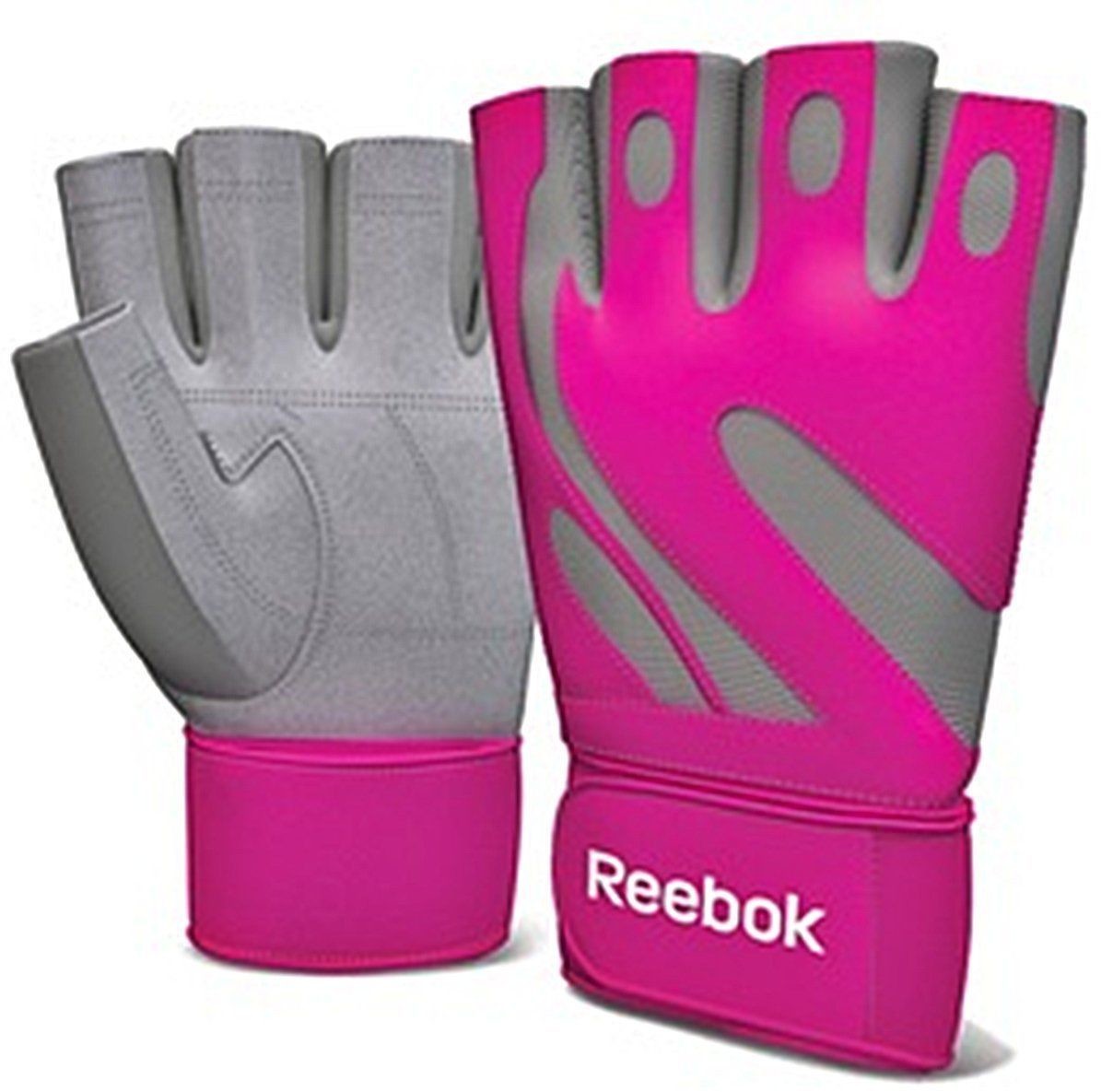 Zdjęcia - Rękawice treningowe Reebok Rękawiczki Treningowe  Fitness  (kolor Różowy, rozmiar XL)