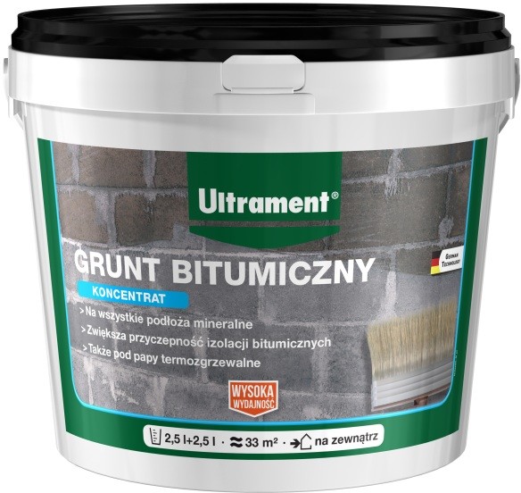 Ultrament Grunt bitumiczny 5 l