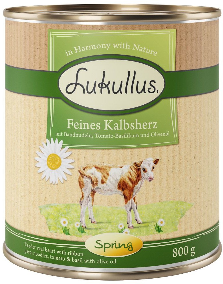 Lukullus Spring Menu, delikatne serca cielęce - 12 x 800 g