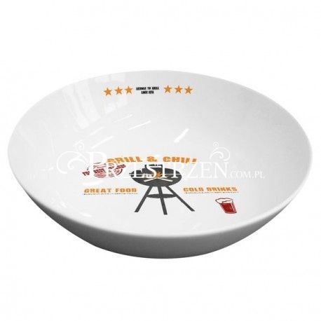 PORCELANOWA MISKA NA SAŁATKI - MISKA - Grill & Chill 602773